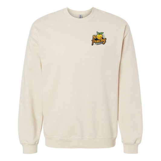 Sweatshirt "so peachy"